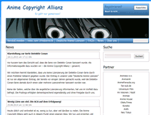 Tablet Screenshot of anime-copyright-allianz.de